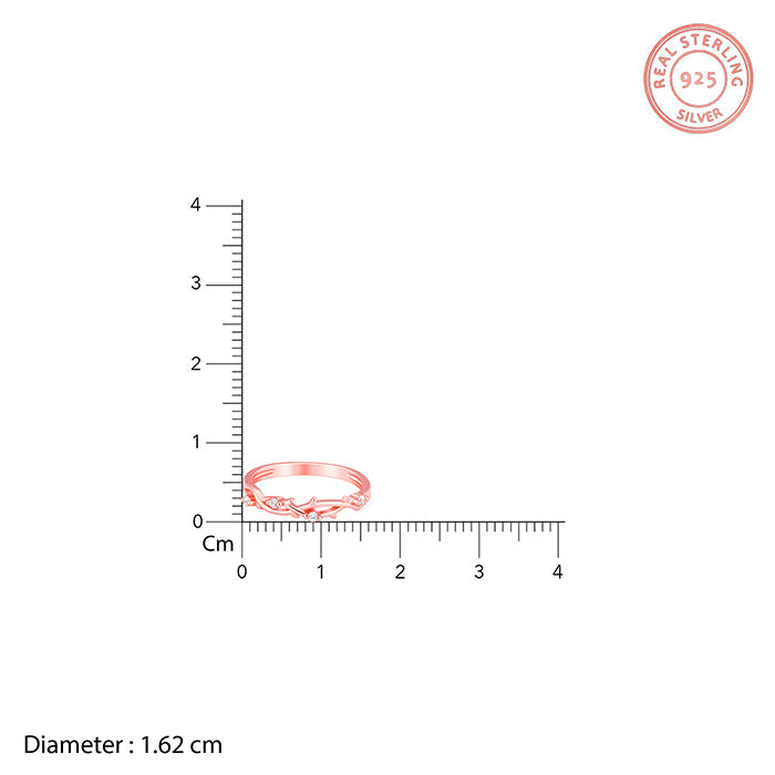 Rose Gold Wreath Ring