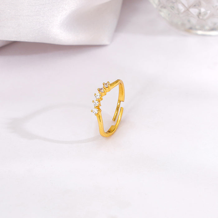 Golden Eternity Ring