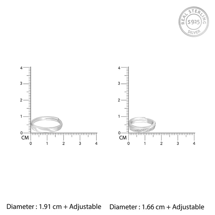 Couple Ring Design Size