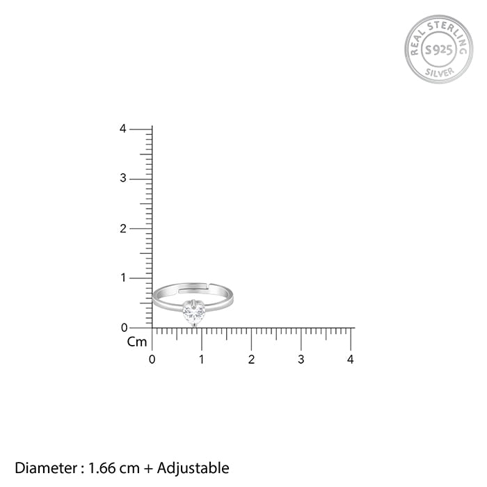 Silver Passionate Love Ring